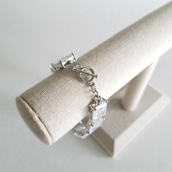 Plus Size Cubic Zirconia Bracelets, NEW - Picture 3 of 15